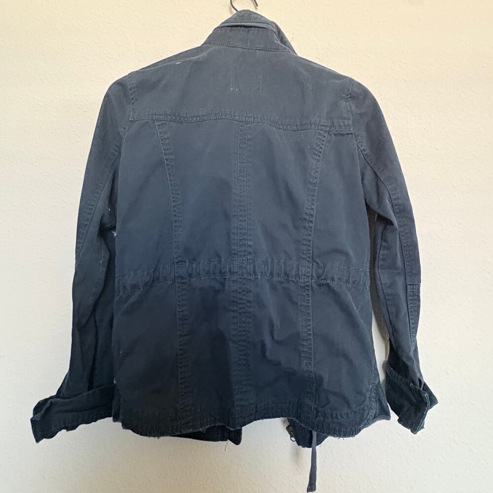 Abercrombie & Fitch Y2K military-style utility jacket DarkAcedemia Wmn S Cotton - Picture 3 of 8